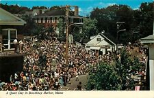 Windjammer Parade Boothbay Harbor Maine ME Postcard picture