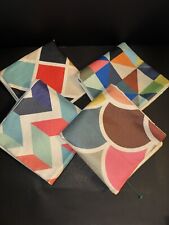 Topfinel Colorful Retro ~ Bohemian Style Pillow Case Covers ~ Zipper ~ Set Of 4 picture