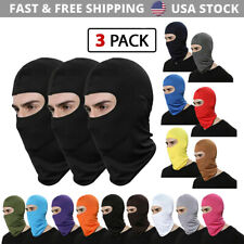 3 Pack Tactical Balaclava Thin Full Face Mask Lightweight Motorcycle Warmer Ski picture