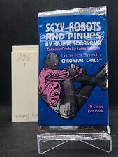 Sexy Robots And Pinups By Hajime Sorayama Collector Cards 1 Sealed Pack picture