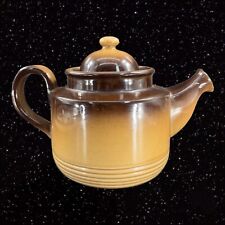 Hoganas Keramik Teapot Stoneware Sweden Ceramic Tea Pot Old Mark Vintage READ picture