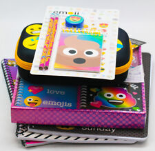 Emoji Combo Stationery Pack 3 Notebooks 5 Piece Stationery Set Pencil Case picture