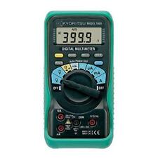 Kyoritsu Electric Measurements Digital Multimeter Model 1009 Black Green Green picture
