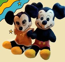 Vintage Walt Disney Characters Plush  Mickey Minnie Mouse 15