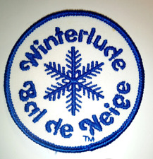 1970s-80s Winterlude Bal De Neige Winter Festival Ottawa Patch Badge Crest picture