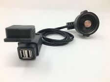 HMMWV M35A2 M939  24V NATO SLAVE CABLE USB CELL PHONE,, LAPTOP  POWER CABLE  picture