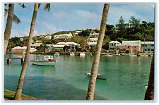 c1960's Flatts Inlet on Bermuda's North Shore Vintage Posted Postcard picture