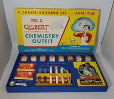 Vintage No.2 Gilbert Chemistry Outfit 1956 Complete Set RARE  picture