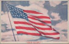 Patriotic Postcard American Flag Old Glory  picture