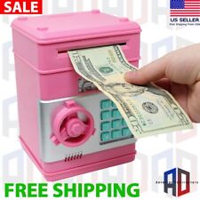 Electronic Piggy Bank ATM Password Money Coin Safe Saving Box For Kids picture
