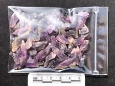 2 oz Rough Amethyst Crystal Chips Genuine Natural Small Tiny Gemstones picture