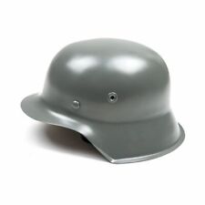 Authentic Reproduction Of German WWII M42 Helmet 18ga Steel Size Large w Liner picture