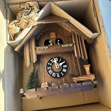 Vintage German Edelweiss Swiss Cuendet Cuckoo Clock NOS Laura‘s Theme ￼ picture