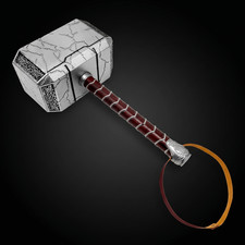 Thor Mjolnir Love Thunder Props Replica, Cosplay Hammer Props Replica picture