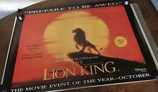 The Lion King 1994 Original Rolled Poster 30