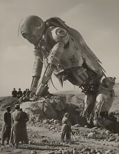 Damaged Robot Walker 1923 Photo Anbar Desert Mech Bot Sci-Fi 8.5x11 Print picture