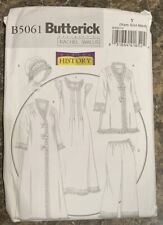 HISTORY BUTTERICK MISSES PATTERN B5061 JACKET, ROBE, NIGHTGOWN, PANTS & HAT 4-22 picture