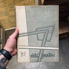 MARSHALL COLLEGE Yearbook 1955 Huntington, WV West Virginia Chief Justice picture