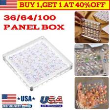 Acrylic Magnetic Seashell Display Box Clear Gemstone Beads Storage Display Box picture