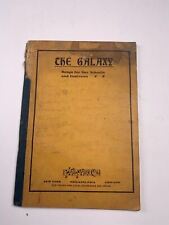 Antique The Galaxy Songs for Day Schools + Institutes 1912 Hall-Mack Co picture