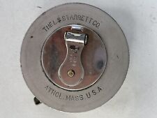 L. S. Starrett Co. Athol , Mass 12FT/144in Steel Tape Measure vintage no. 504 picture