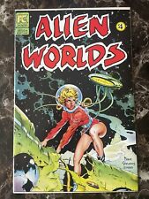 ALIEN WORLDS #4 Comic  1983 DAVE STEVENS Altered Cover See Photos picture