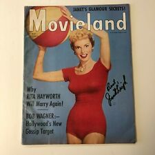Janet Leigh Hand Signed Autographed 