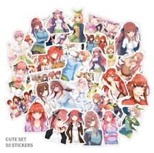 The Quintessential Quintuplets Anime 50 Stickers Decal Lot 1-3” US Seller picture