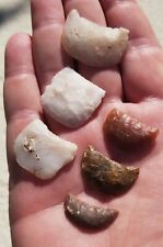 Authentic Paleo Crescent Knifes/ Arrowhead New Mexico 6 Total picture