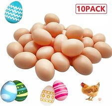 20PCS Plastic Fake Eggs for DIY Easter Eggs Painting Home Party Decor Kids Toys picture