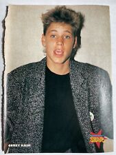 RARE COREY HAIM LEAF PHOENIX Tiger Beat Star Magazine Clippings Two Sided Pinup picture