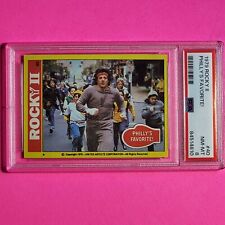 1979 Rocky II Movie Card #29 Philly's Favorite Sylvester Stallone RC PSA 8 Nm-Mt picture
