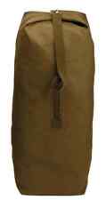 Rothco Coyote Brown Heavyweight Military Cotton Top Load Canvas Duffle Bag 3338 picture