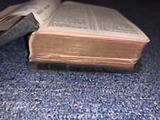 1914 Bible Old & New Testament Oxford University GOLD Pages London Orignai Maps  picture