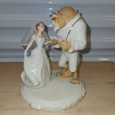 Lenox Disney Princess Belle's Wedding Cake Topper Figurine Beauty And Beast NEW picture