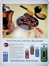 Vintage Print Ad 1953 Rockwood Chocolate size 10.25x14 picture