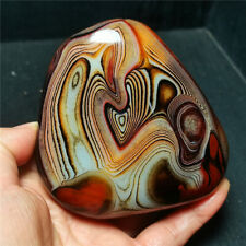 TOP 455G Natural Polished Banded Agate Crystal Madagascar Healing WD1258 picture