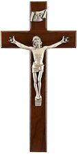Sign Language Crucifix, Wooden Wall Cross for Home or Chapel Decoration, 12 In picture