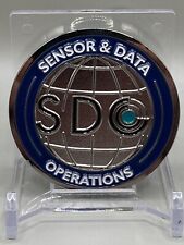 AUTHENTIC NSA CHALLENGE COIN - SENSOR AND DATA OPERATIONS -RARE picture
