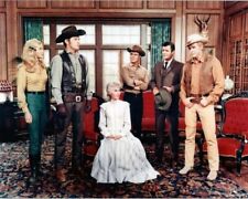 The Big Valley 8x10 inch photo Lee Majors Barbara Stanwyck Linda Evans  picture