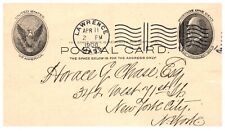 President McKinley Postal Card Lawrence MA 1906 New York City Postcard picture