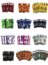 30ct Lot Misprint Retractable Click Pens: Javalina/Javelin/Slimster CHOOSE COLOR picture