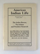 Inc American Indian Defense / American Indian Life Bulletin No 21 The Indian picture
