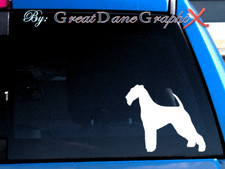 Airedale Terrier -Vinyl Decal Sticker -Color Choice -HIGH QUALITY picture