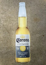NEW Corona Premier Bottle Tin Tacker Beer Sign Cerveza Mexico Import Man Cave picture