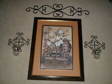 Retired 4-pc HOME INTERIORS Picture Grouping  - ASIAN INFLUENCES STILL LIFE picture