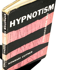 Preowned   ,HYPNOTISM FOR PROFESSIONALS ,LEITNER 1953, HARDBOUND, SLIP IS WORN, picture