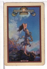 Single Vintage Playing Card Artist Parrish Listed as PA-9-2 A, "Ecstasy" picture