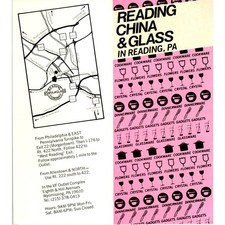 1970s Reading China & Glass in Reading Philadelphia Brochure H5-4 picture