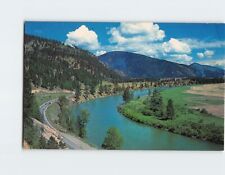 Postcard Clark Fork River near Missoula Idaho USA picture